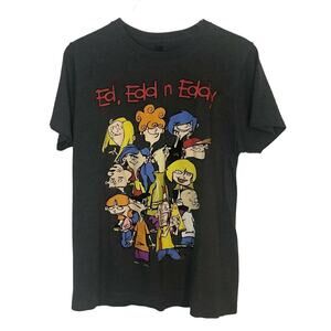 Cartoon Network Ed, Edd, n Eddy Gray Graphic T-shirt - Women's Size Medium